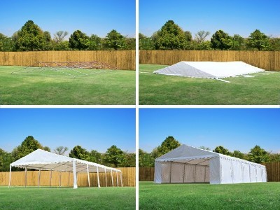 Storage Tents Assembly Details
