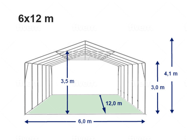 Industrial Tent Dimensions