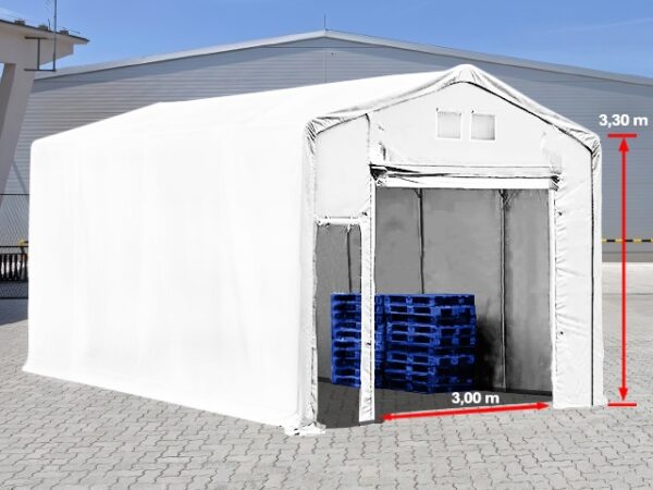 5×8 Pull Up White