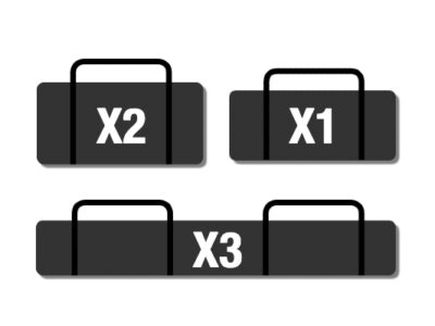Bag Set For 4x8m Premium Marquee