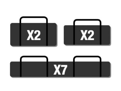 Bag Set For 5x10m Professional Marquee