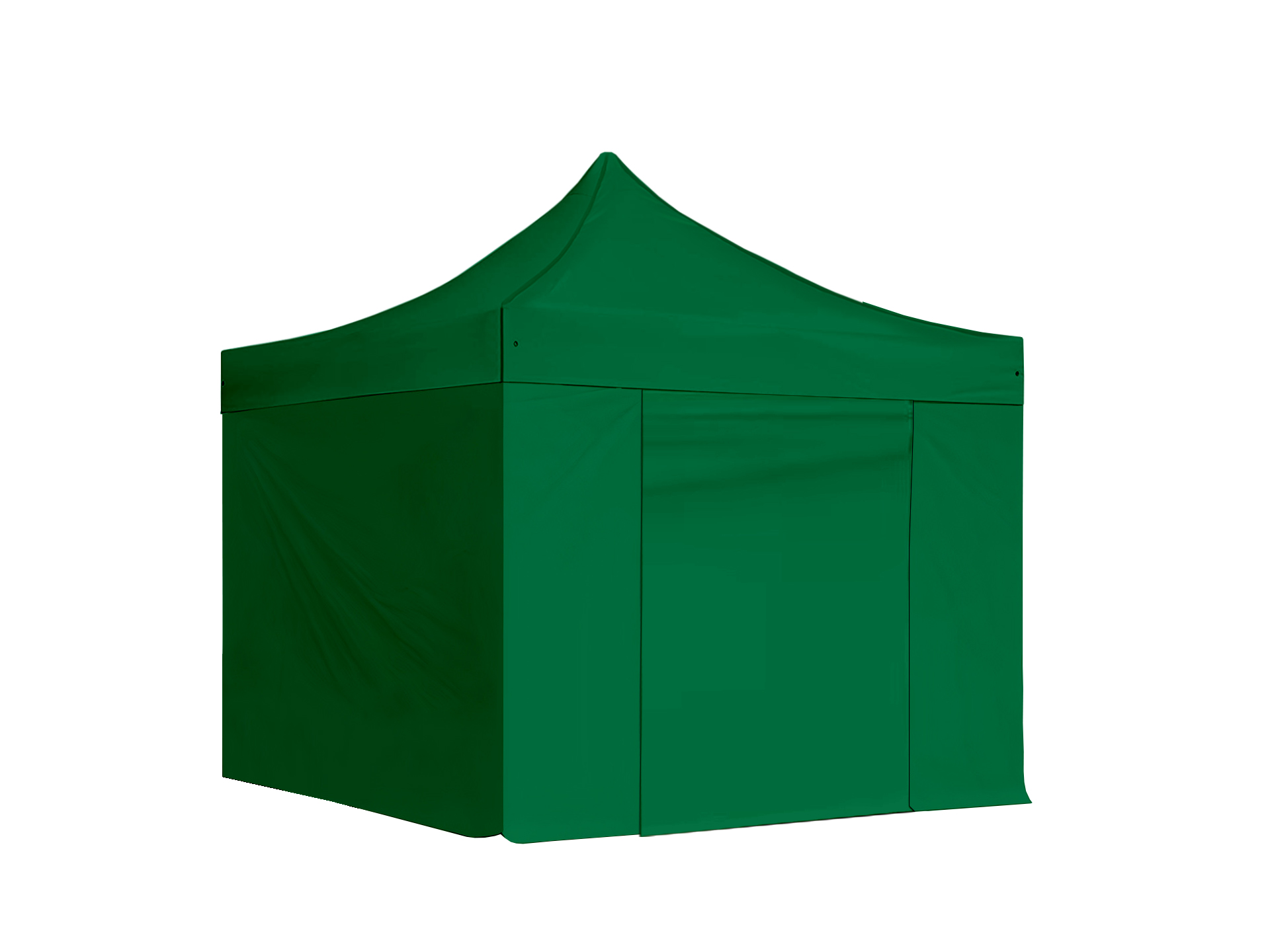 3x3m-Gazebo-CloseDoor-Green