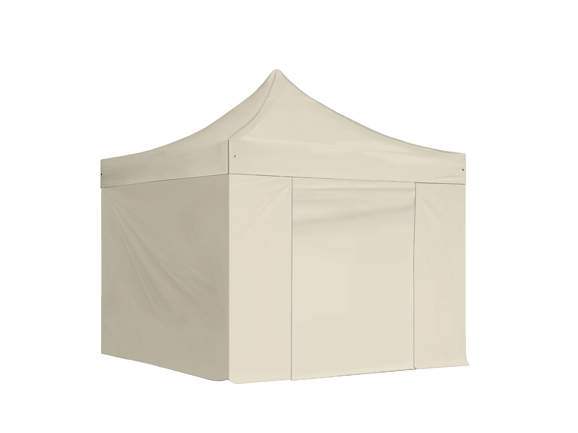 3x3m-Gazebo-CloseDoor-OffWhite