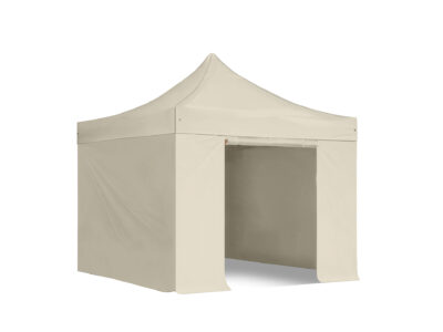 3x3m Pop Up Gazebo Classic 4 sides Cream