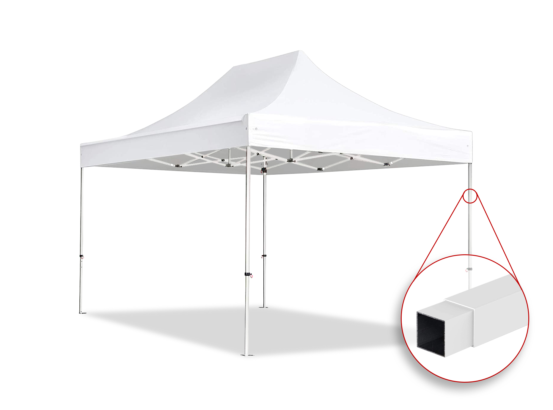3×4.5m-Economy-Closeup-White