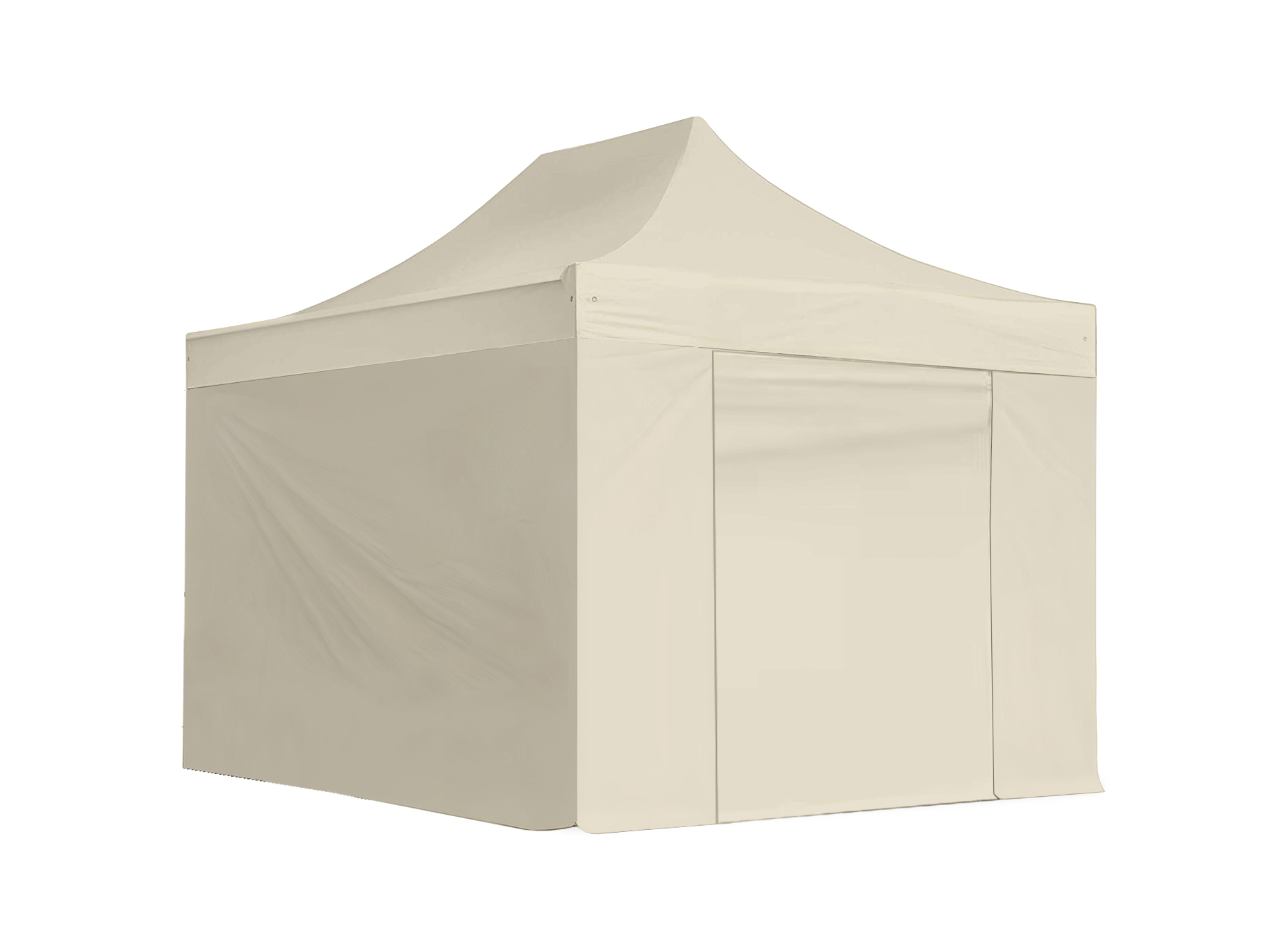 3×4.5m-Gazebo-CloseDoor-OffWhite