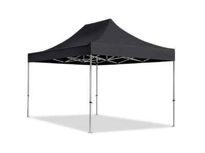 3x4.5m Pop Up Gazebo Elite Black