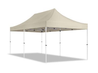 3x6m Pop Up Gazebo Classic Cream