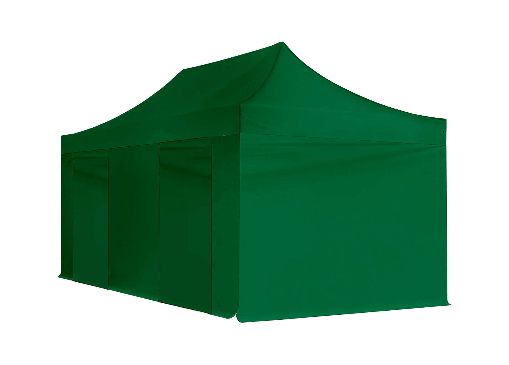 3x6m-Gazebo-CloseDoor-Green