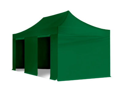 3x6m Pop Up Gazebo Classic 4 sides Green