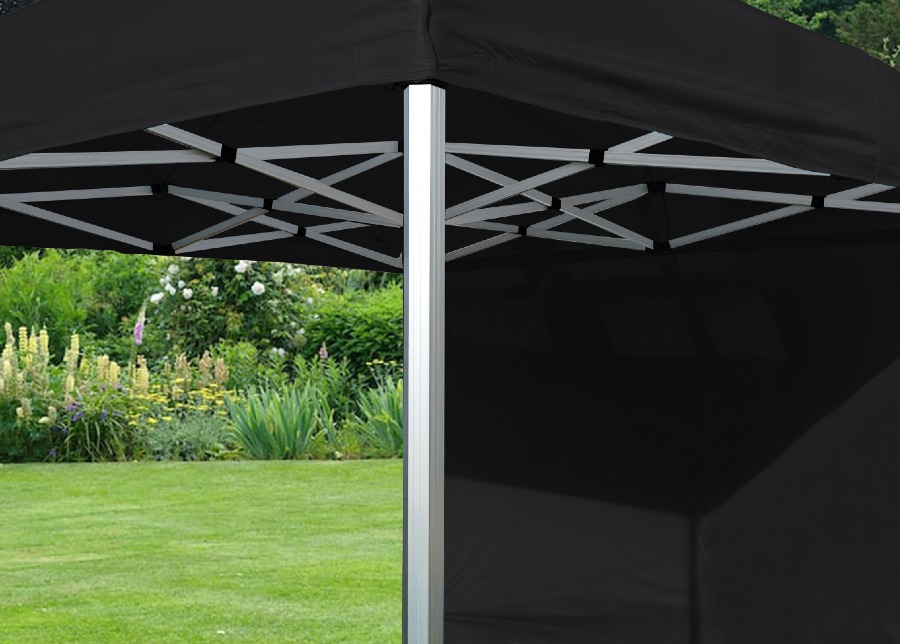 Gazebo Professional Black Sidewalls