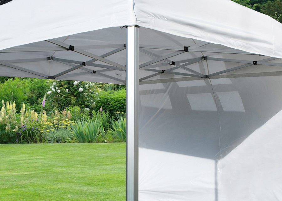Gazebo Professional White Sidewalls