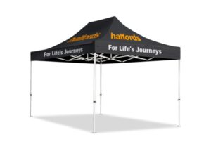 Branded Gazebo Halfords