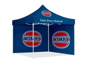 Branded Gazebo Wimpy