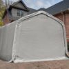 Carport-3.3×7.2-front-closed-grey