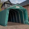 Carport-3.3×7.2-front-open-green