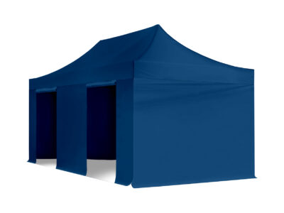 3x6m Pop Up Gazebo Classic 4 sides Midnight Blue