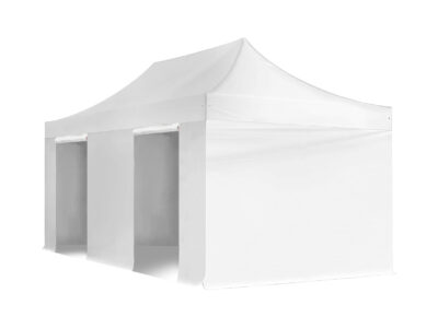 4x4m Pop Up Gazebo Premium 4 sides White