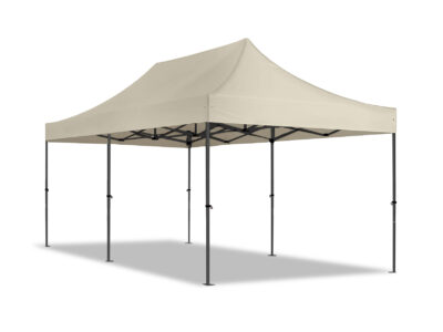 4x4m Pop Up Gazebo Premium Cream