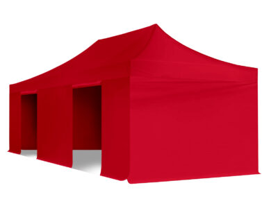 4x8m Pop Up Gazebo Elite 4 sides Red