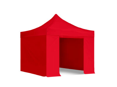 3x3m Pop Up Gazebo Classic 4 sides Red