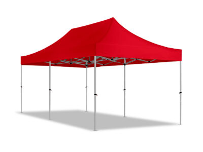 3x6m Pop Up Gazebo Classic Red