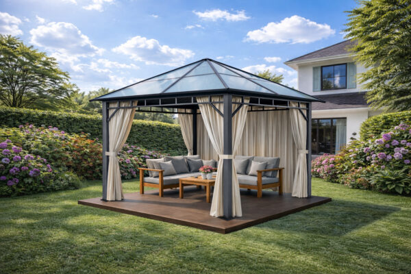 3x3m-Garden-Gazebo-Polycarbonate-roof-Grey-frame-with-Baige-curtain-2.jpg 3x3m-Garden-Gazebo-Polycarbonate-roof-Grey-frame-with-Baige-curtain-2.jpg