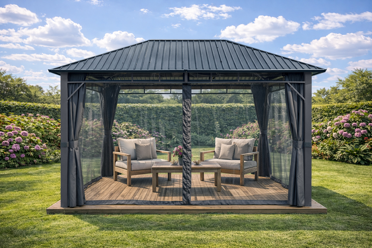 3x4m-Garden-Gazebo-Steel-roof-Grey-frame-with-Grey-curtain-3.jpg